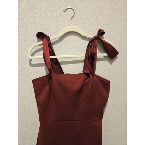 Monique Lhullier Women's Long Sweetheart Formal Dress Size 8 Tulip Hem - Picture 3 of 14